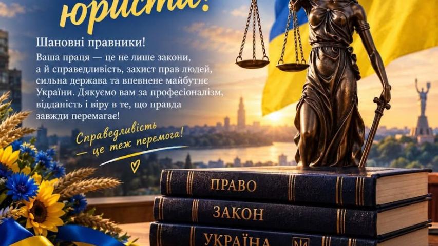 Вітання з Днем юриста